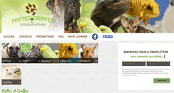 Desktop Screenshot of pattesgriffes.com